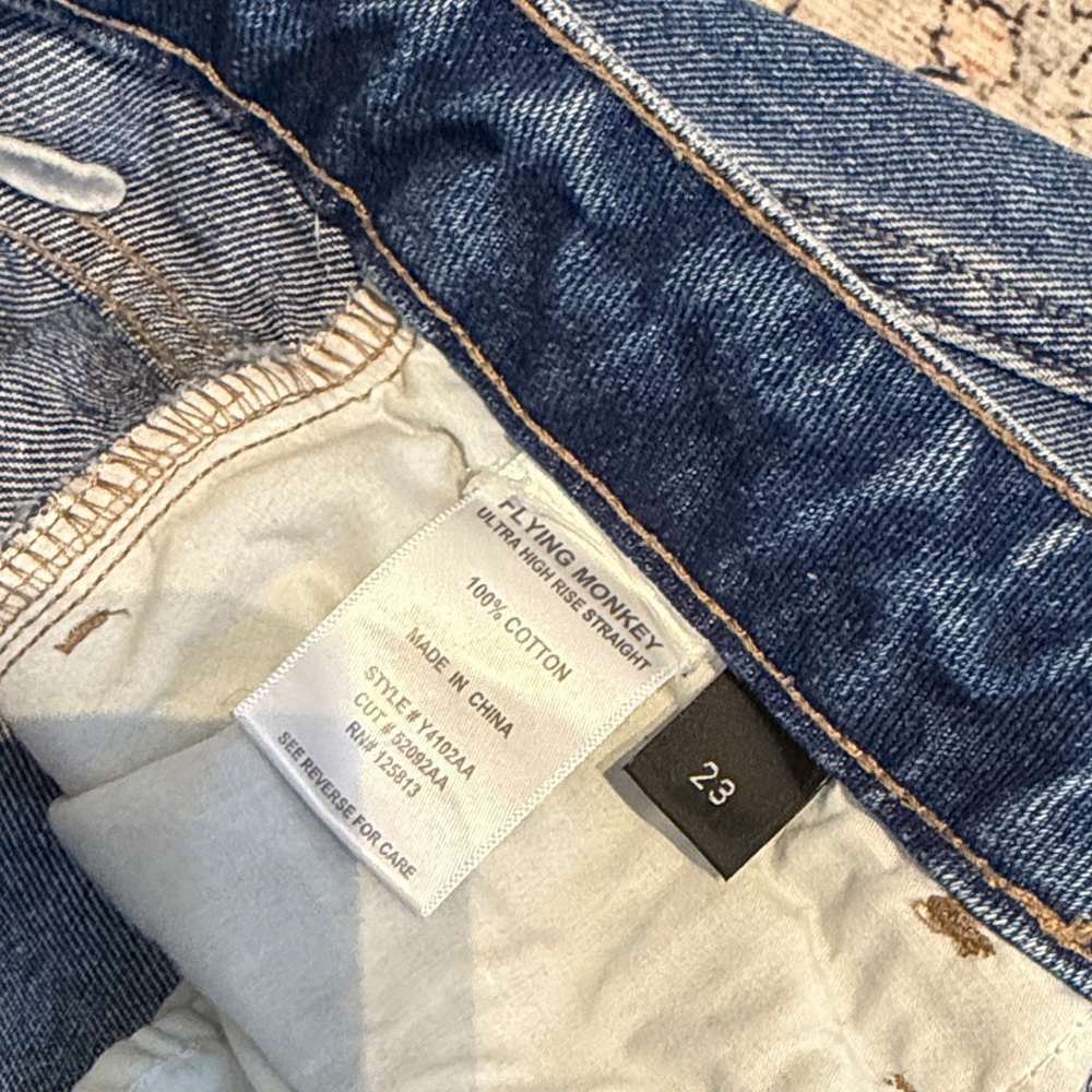 Flying Monkey Distressed Ankle Jeans - image 5